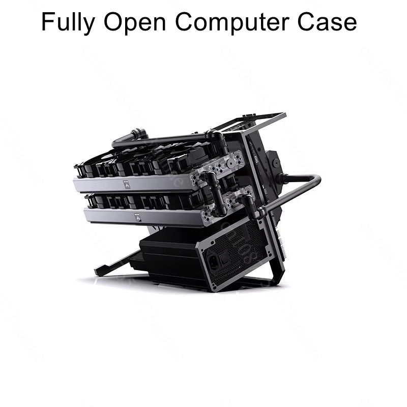 Aluminum Open Frame Test Bench Water Cooling - B-CE-X – otwarta obudowa do chłodzenia